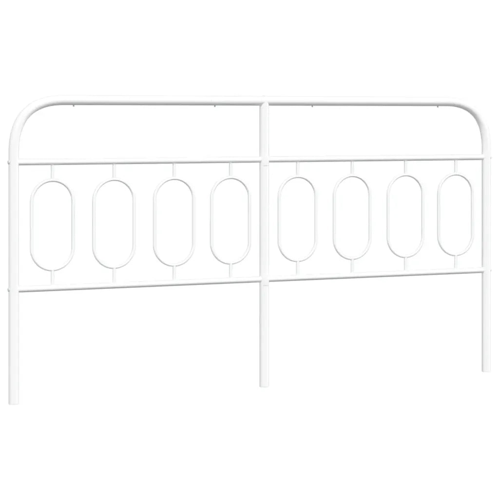 Testiera di Ricambio in Metallo Bianco 183 cm 377202