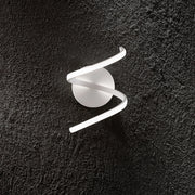Applique Moderna Nest Metallo Bianco Led 18W Dimmerabile Ip20
