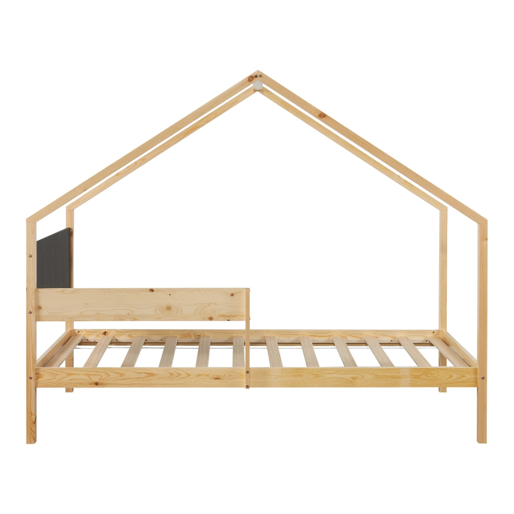 Letto Casetta per Cameretta Sodankylä con Secondo Letto Estraibile [en.casa]