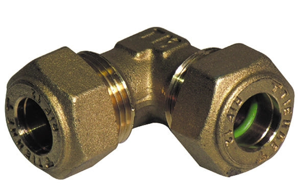 GOMITO A 90  ° DOPPIO  O-RING  TIEMME GAS- 18- TIEMM- pezzi 1