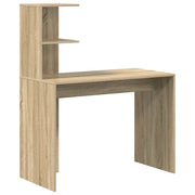 Scrivania | Tavolo da Ufficio rovere sonoma 102 x 50 x 124 cm Legno multistrato