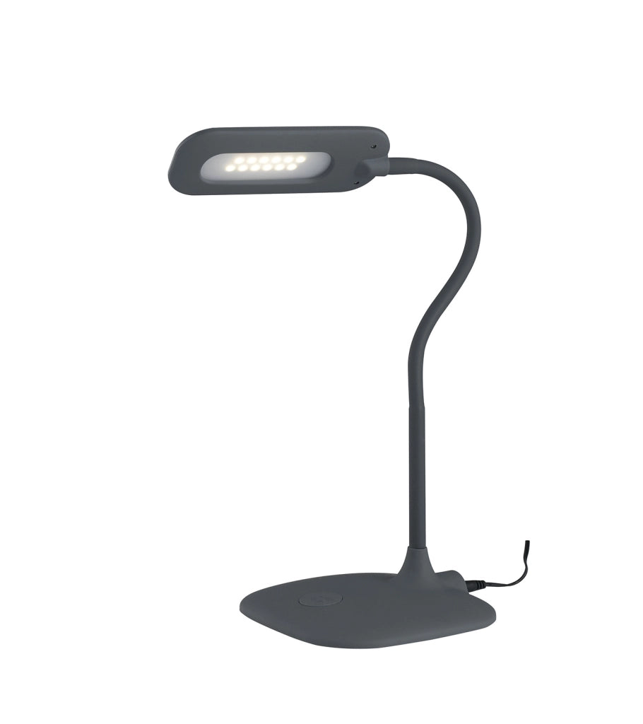 Lampada led da lettura ALMA grigio