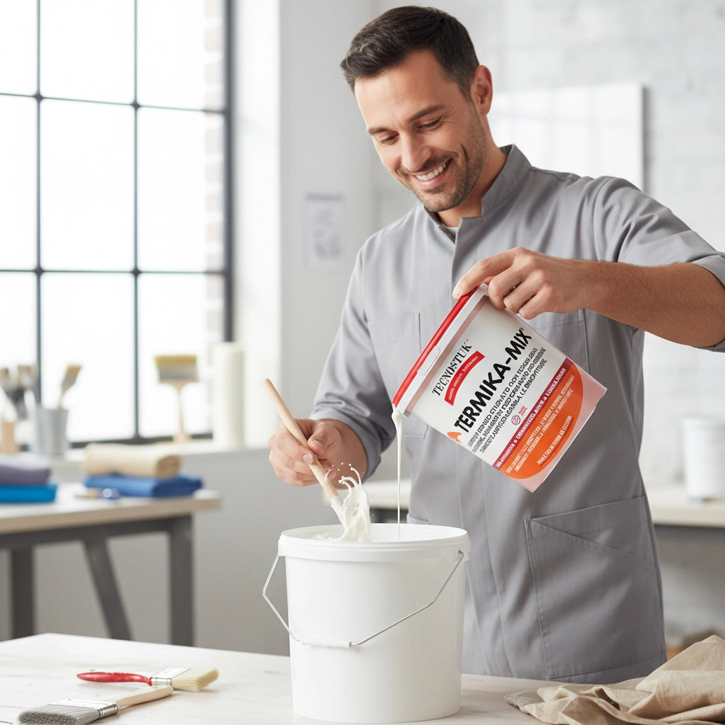 Termika-mix additivo idropitture per isolamento termico anticondensa 1 l