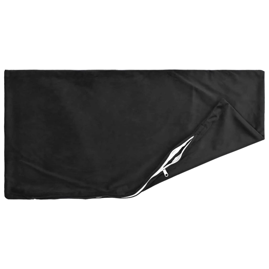 Federa 2 pcs HEERLEN Nero 40 x 80 cm Velluto 909826