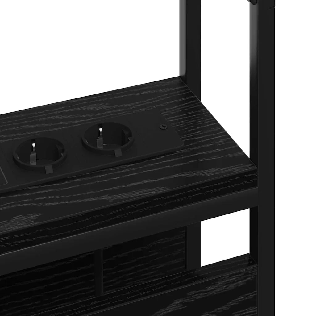 Testiera | Testata contenitore Rovere nero Legno multistrato