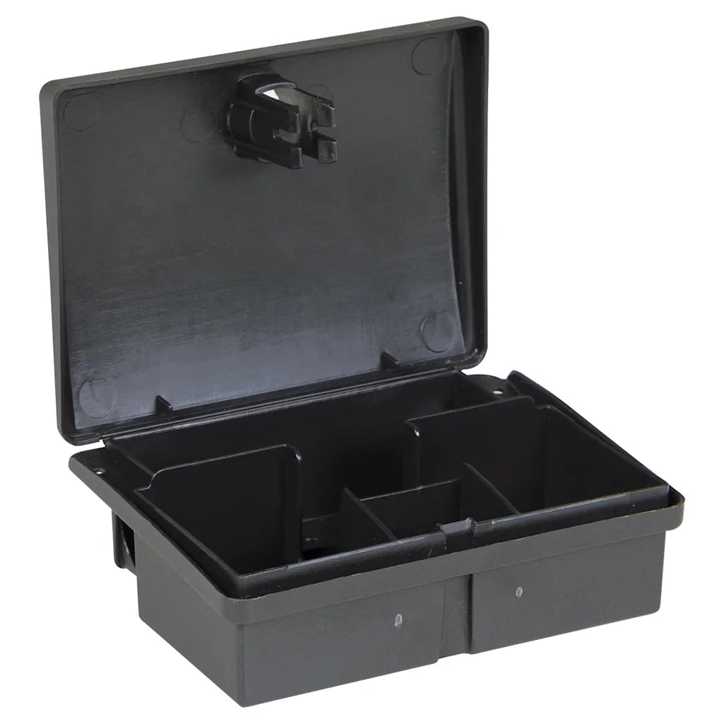 Trappole per Topi 20 pz Nere 13x10x4 cm 4106483
