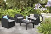 Salotto carolina graphite cus.grig