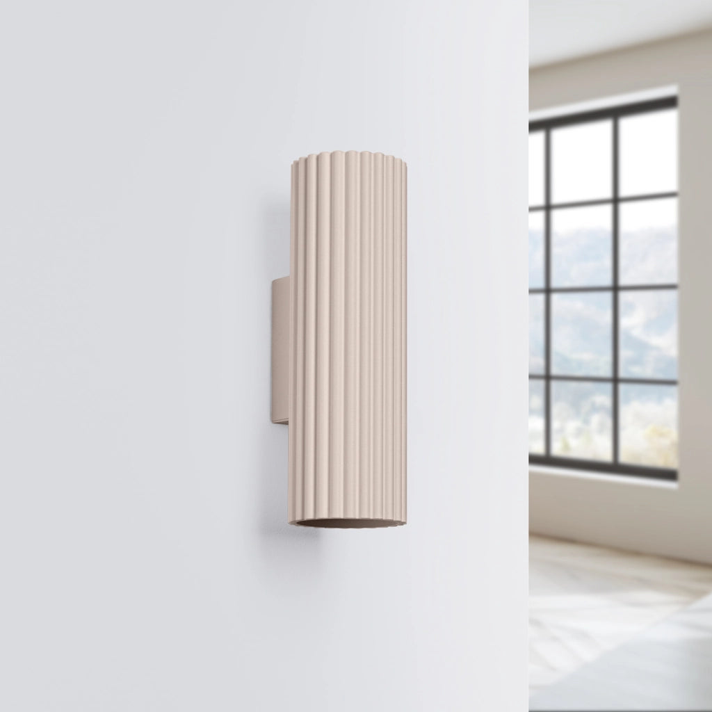 Lampada da parete KARBON 20 taupe