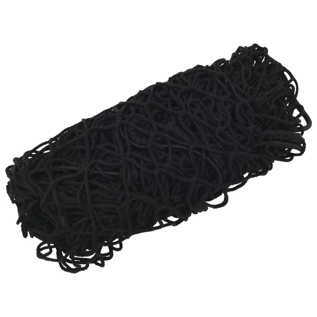 Rete per rimorchio telo di fissaggio del carico portapacchi con corda elastica 3 x 1,65 m PP nero 02_0042189