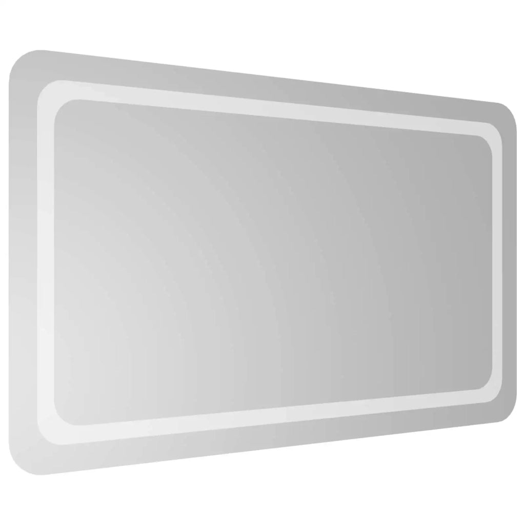 Specchio da bagno LED Trasparente 100 x 60 cm vetro temperato 42045843