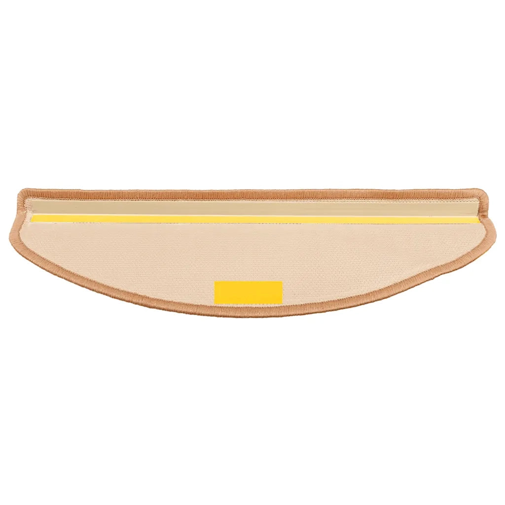 Tappetini per Scale Autoadesivi 10 pz 65x21x4 cm Beige 149833