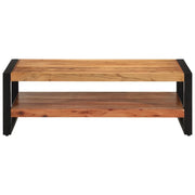 Tavolino da Salotto 120x55x40 cm in Legno Massello di Acacia 352307