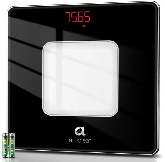 Pesa Elettronica Digitale con Display Led e Tecnologia Step-On - Capacità 180 kg