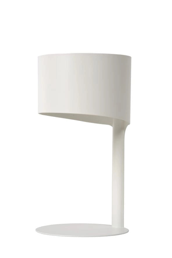 Lampada da tavolo Lucide Knulle bianca E14 40W 28,5cm