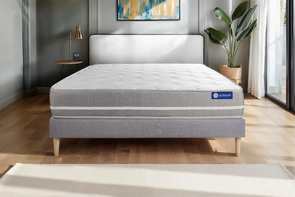 Kit rete e materasso Actimemo touch 120x210cm - Spessore : 20cm- memory foam - Bilanciato -