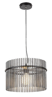 Lampada a sospensione Inesa vetro nero Ø40 E27 Rabalux