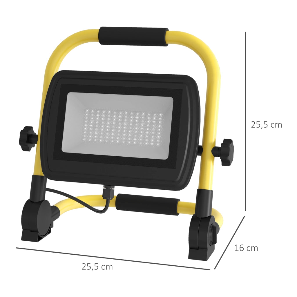 Luce LED da Esterno 4250 Lumen ¨C Minimal ¨C 25,5x16x25,5 cm Giallo