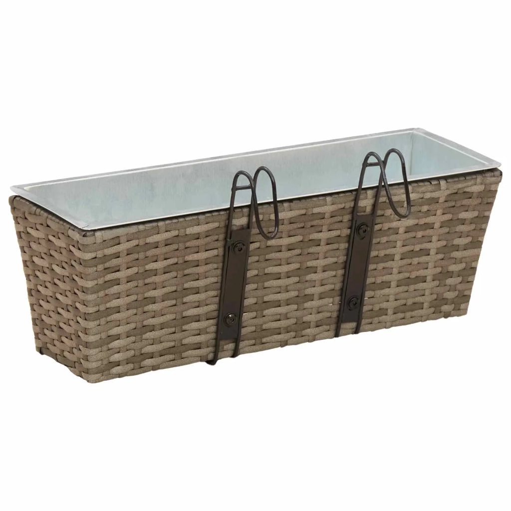 Ringhiera 2 pcs 50 x 17 x 17 cm Metallo 42026967