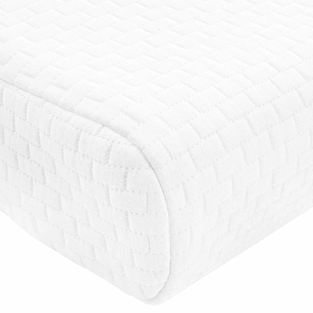 Cuscino da Letto Bianco 50 x 30 x 10,5 cm Schiuma Memory 42020208
