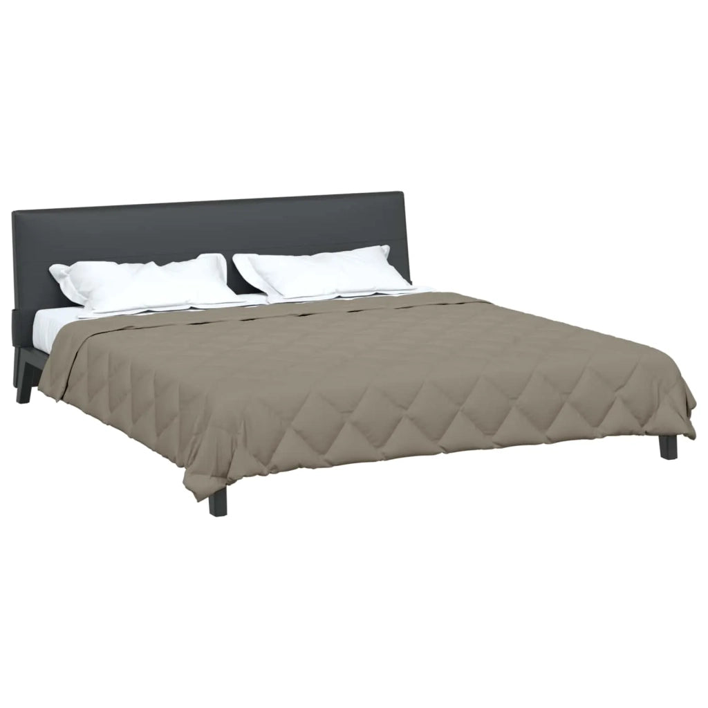 Piumone | Duvet Estivo Grigio chiaro 200 x 200 cm Microfibra