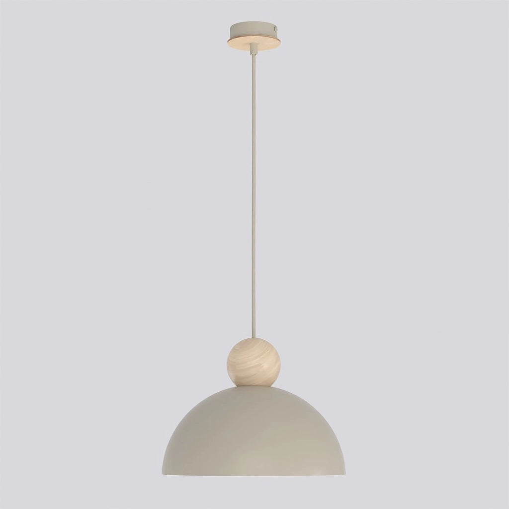 Lampada a soffitto KAKI beige feltro 1xE27 Emibig