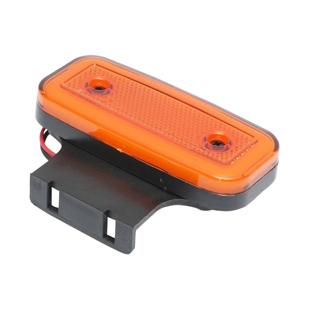 Lampada laterale  con LED, 12-24V, gialla, Breckner Germany.