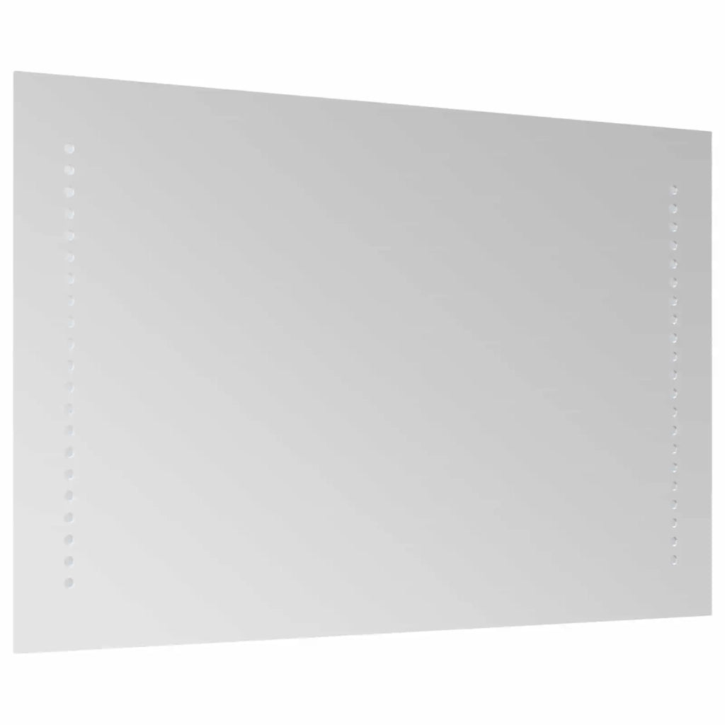 Specchio da bagno LED Trasparente 60 x 40 cm vetro temperato 42045775