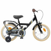 Bicicletta per Bambini 12 Pollici per bambini di 2-4 anni Nero 42009483
