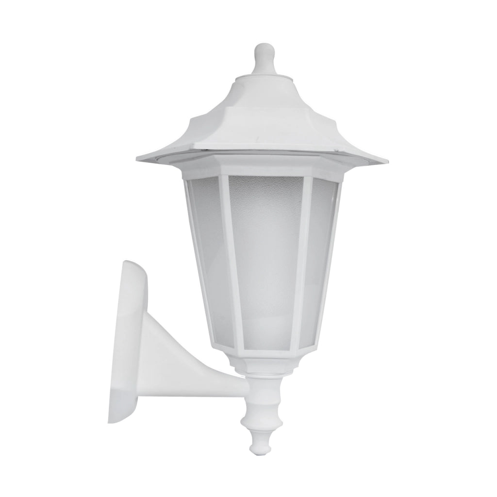 Applique esterna classica bianca E27 40W IP44 Begonya2 Struhm