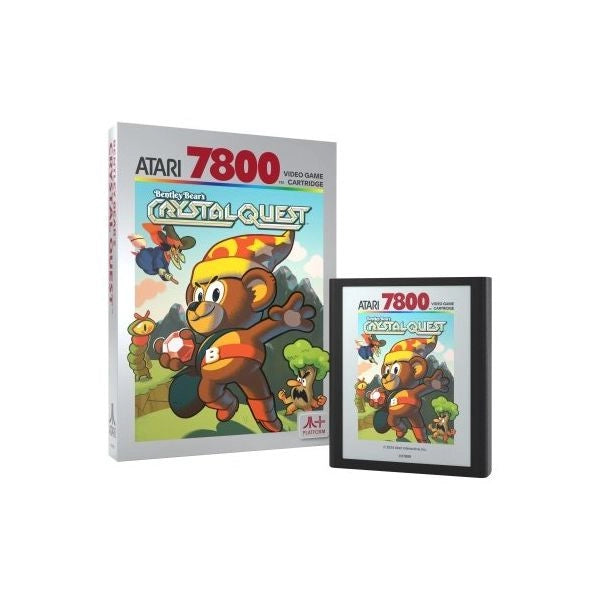 Videogioco retro games ltd 1145027 atari bentley bears crystal quest