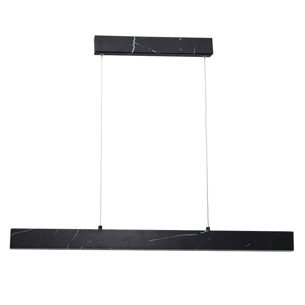 Lampada a sospensione LED 18W 90cm nera Milagro Pierce