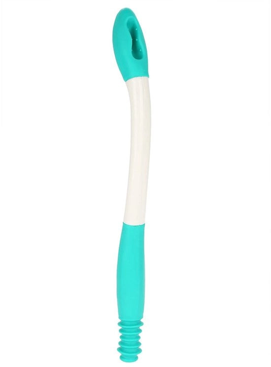 Strumento di Pulizia per Disabili - Manico Lungo - Asciugamano per Pavimento - Aiuto Auto-Scostante - Materiale Resistente in Plastica - Adatto per Carta igienica/Dischetti - Aiuto per la Pulizia Automatica
