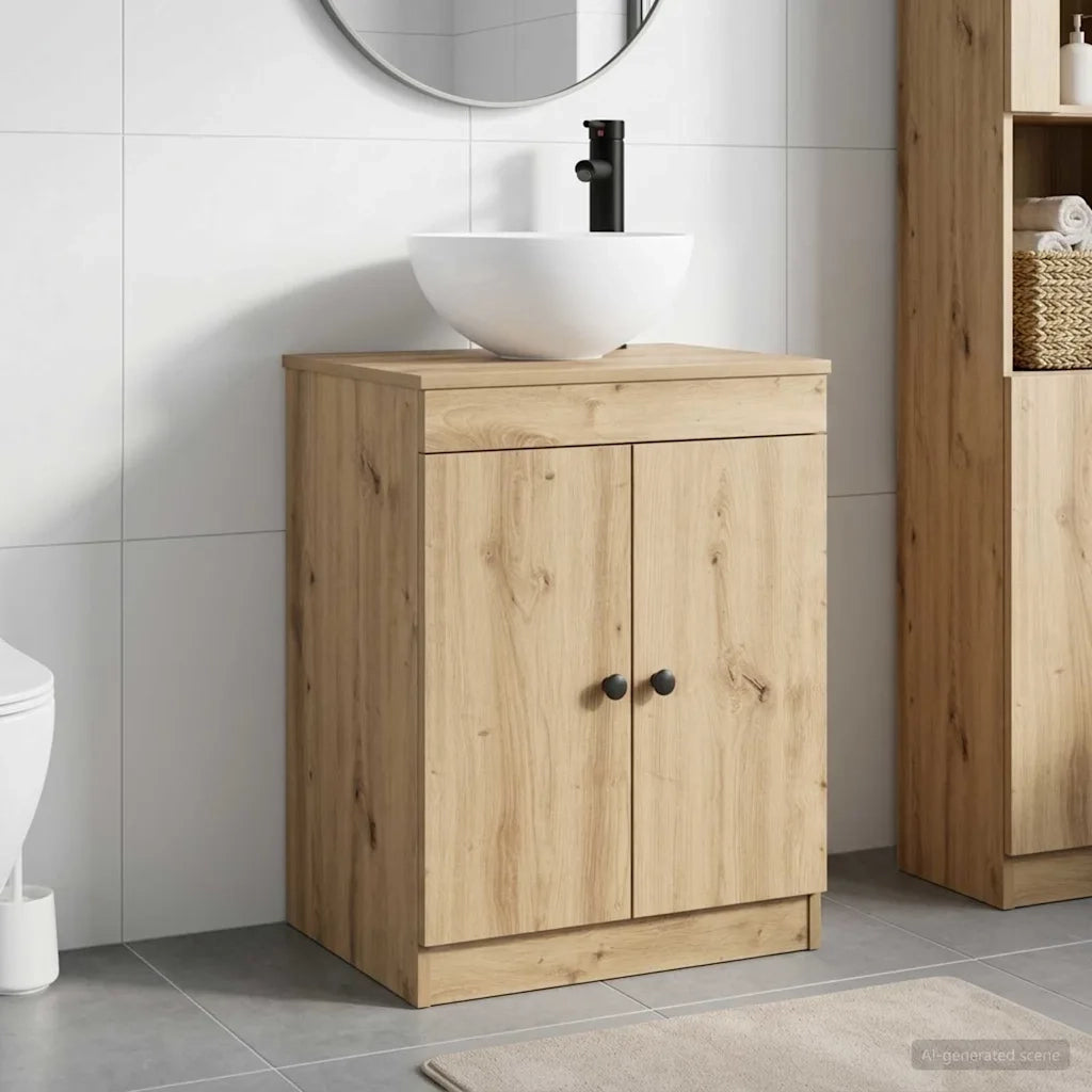 Set di mobili per il bagno Rovere Artigianale 3404221