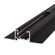 Binario MICRO11 incasso cartongesso nero 1m Maxlight