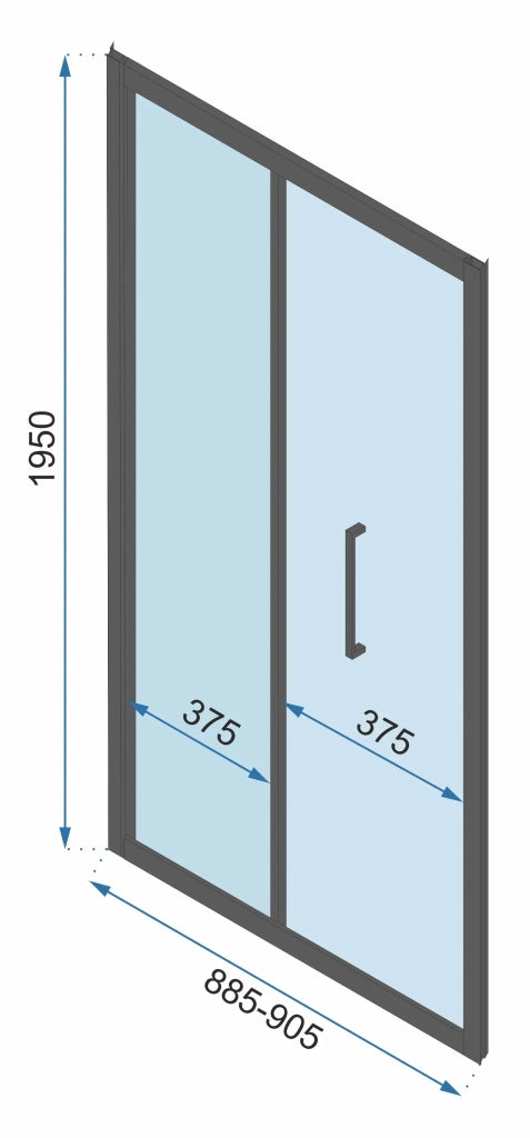 Cabina Doccia Ad Angolo Rapid Fold 100x100