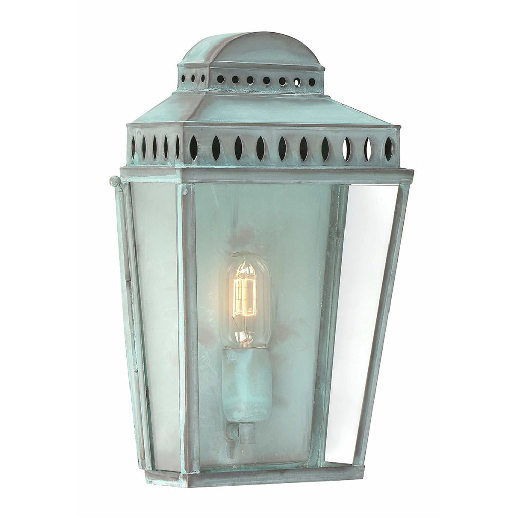 Applique esterna Mansion House verderame E27 60W Elstead