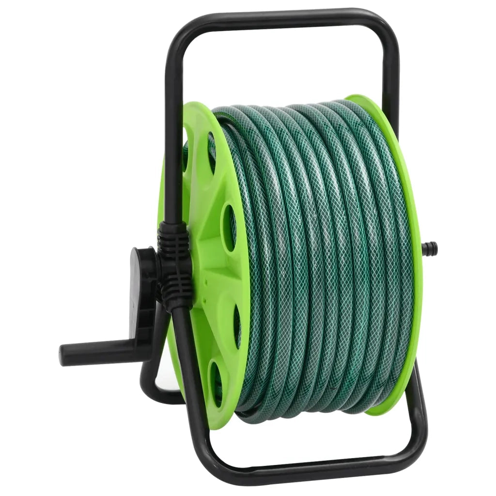 Avvolgitubo Verde Autoportante con Tubo 30 m PVC