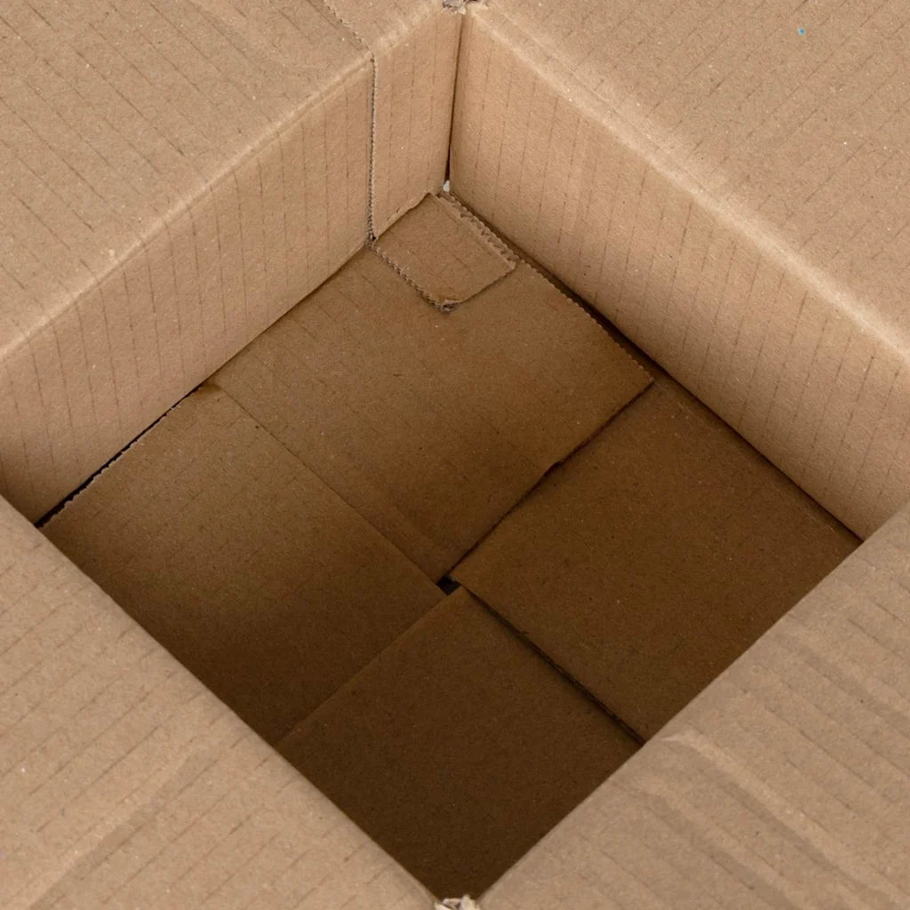 Scatola Pieghevole 50 pz Naturale 15 x 15 x 8 cm Cartone CFW3729586