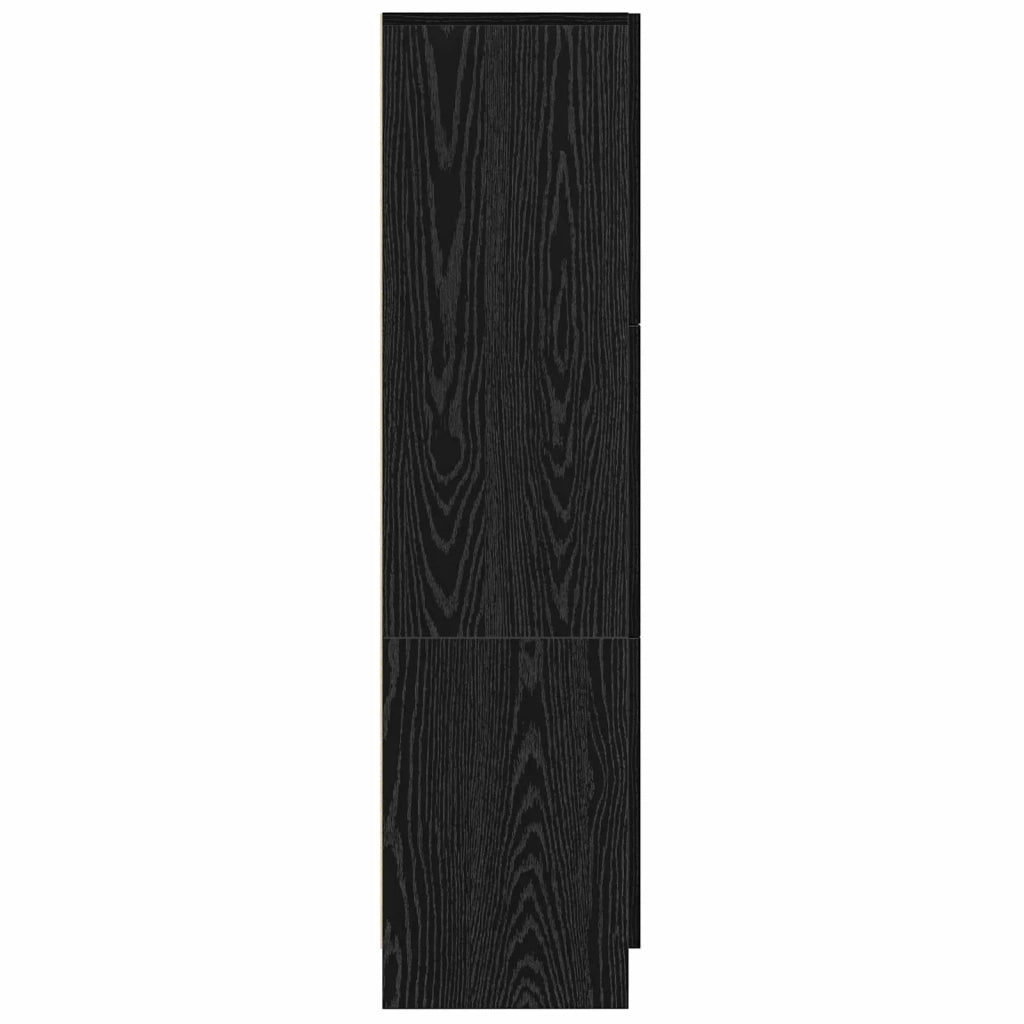 Credenza Rovere Nero 31.5 x 32 x 122.5 cm 869347