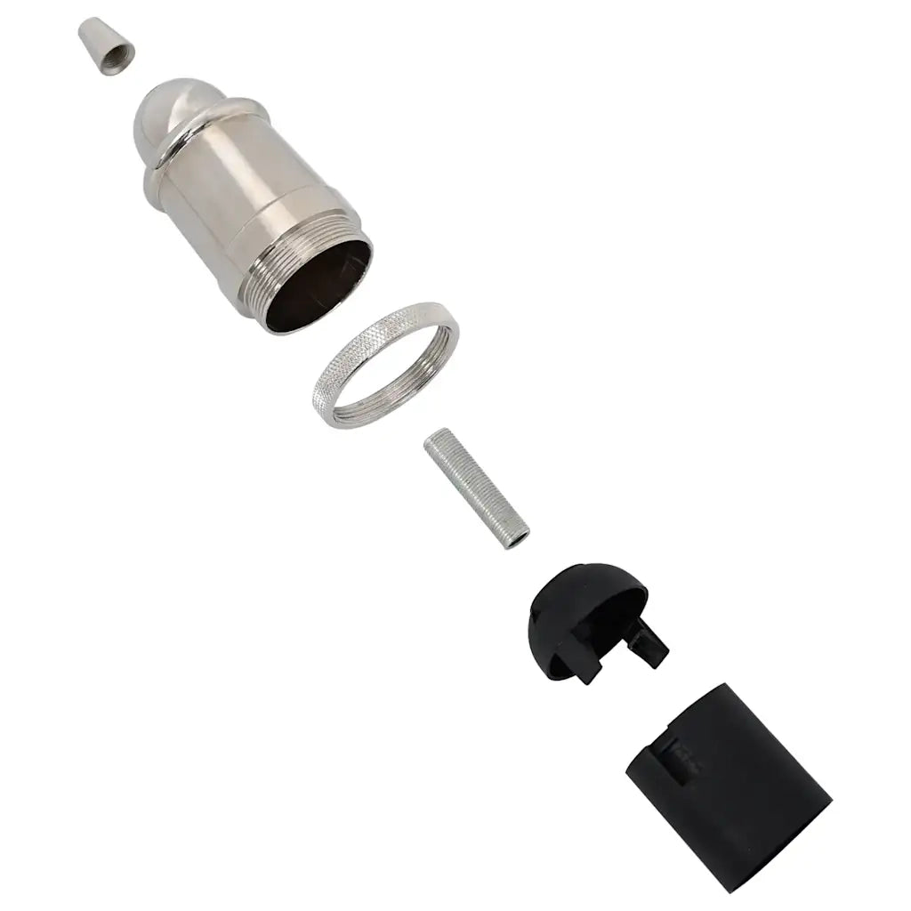 Portalampade 2 pz Nichel Satinato E27 CFW9805276