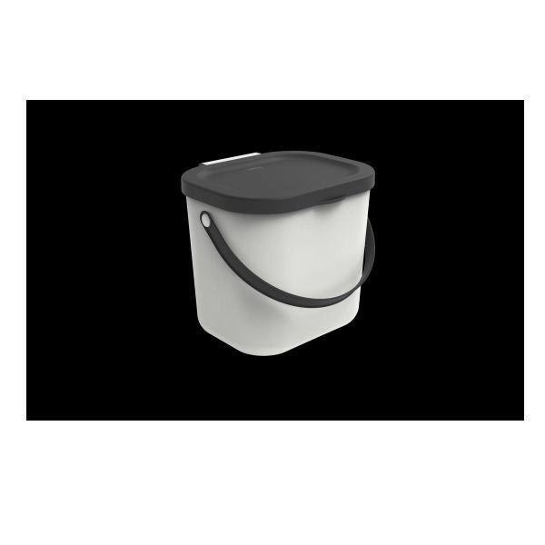 COMPOSTIERA 6LT ALBULA BIANCO