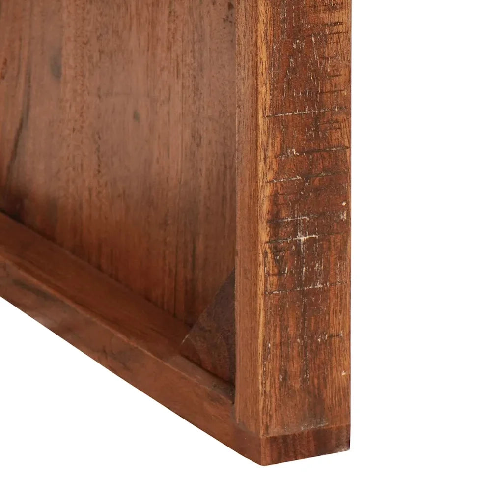 Tavoli da annidamento 2 pcs Marrone Legno Recuperato Massello 4104560