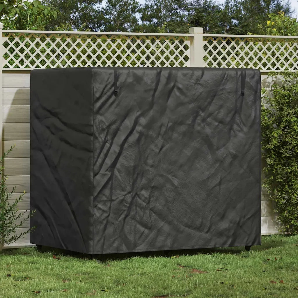 Copertura per dondolo da esterno Nero 175 x 125 x 180 cm