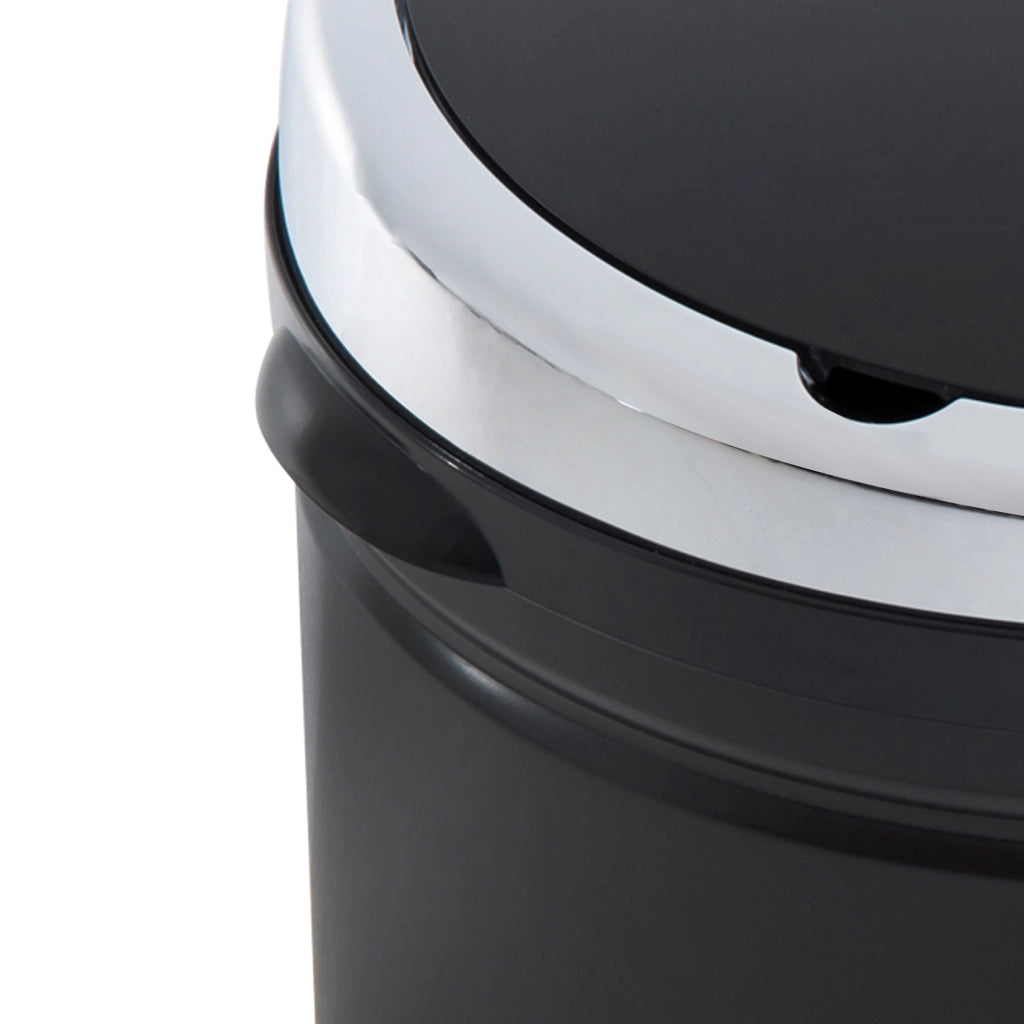 Cestino Automatico 50L ¨C Minimal ¨C Nero Acciaio Inossidabile