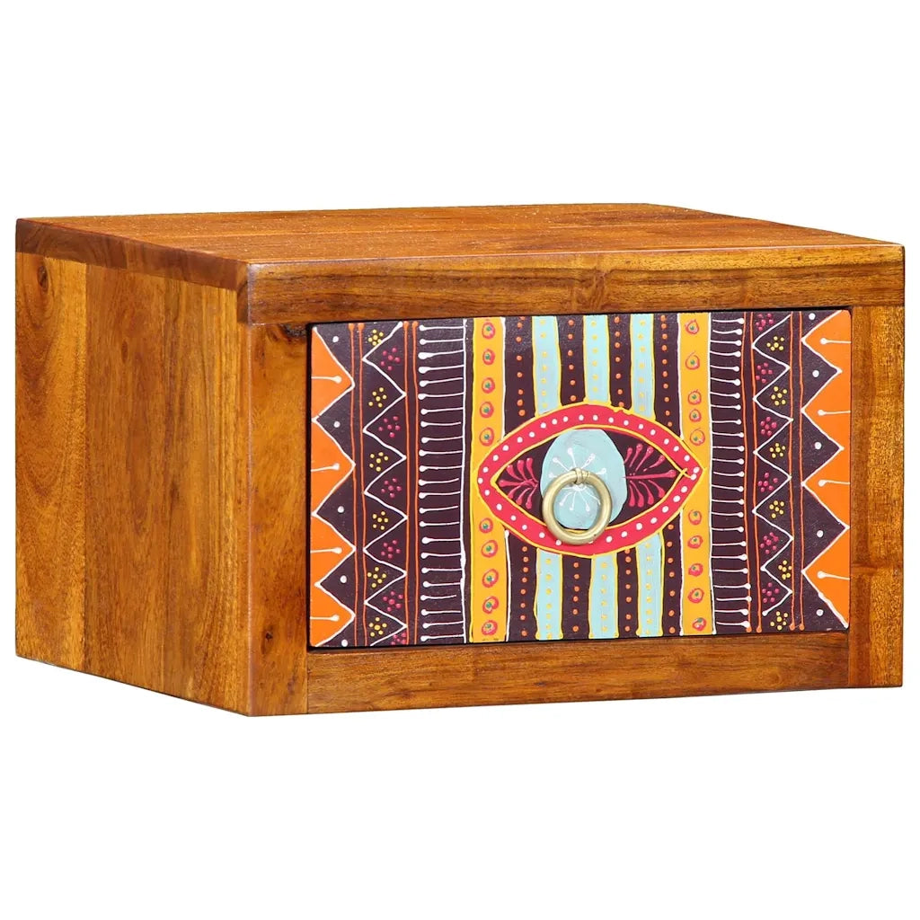 Comodino | Armadio da Notte | Mobiletto da notte con cassetto Marrone 35 x 30 x 22 cm