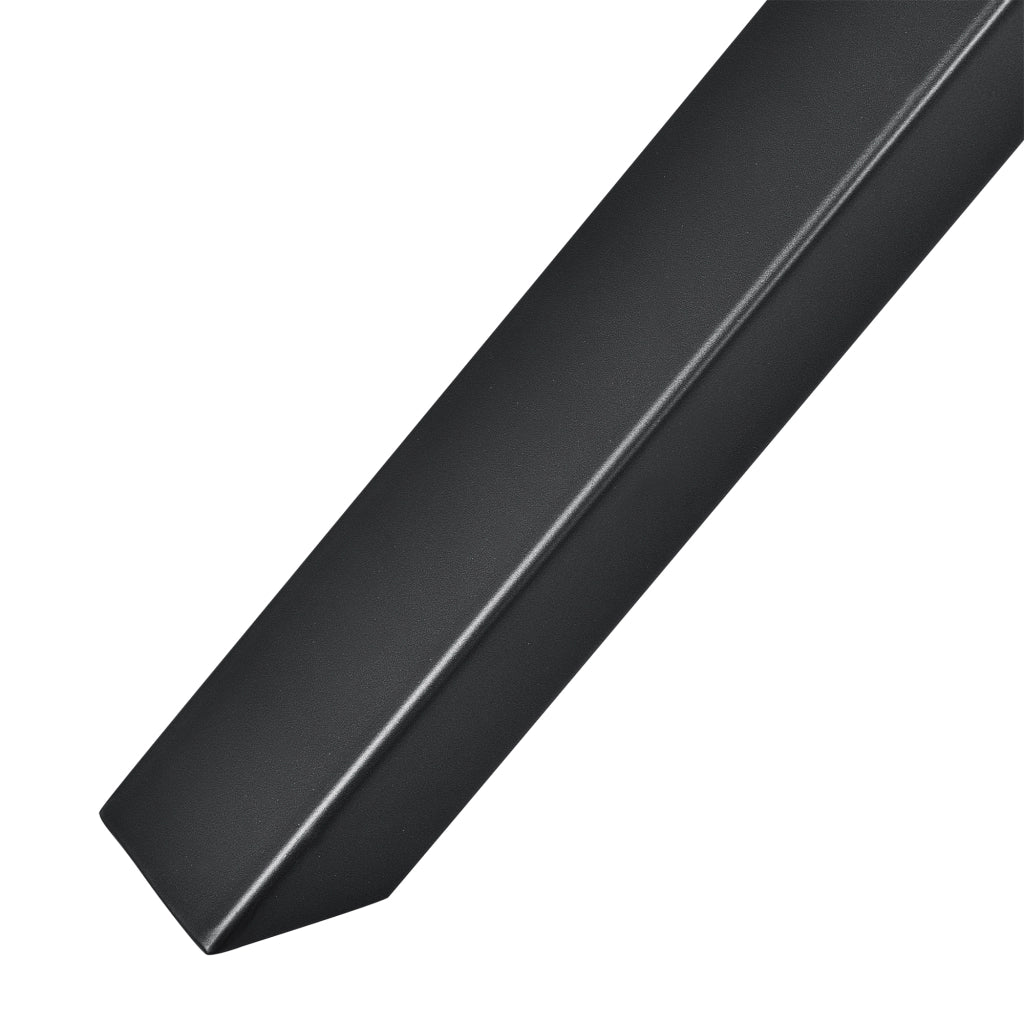 Set di 2 Gambe in Acciaio 'Greith' a Forma di X per Mobili Fai da Te (LxA) 79 x 72 cm - Nero [en.casa]