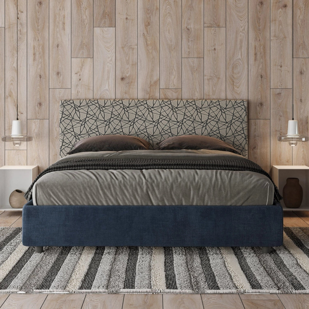 Letto Matrimoniale 160x200 cm con Rete e Contenitore Arla Norris 20 Era 9