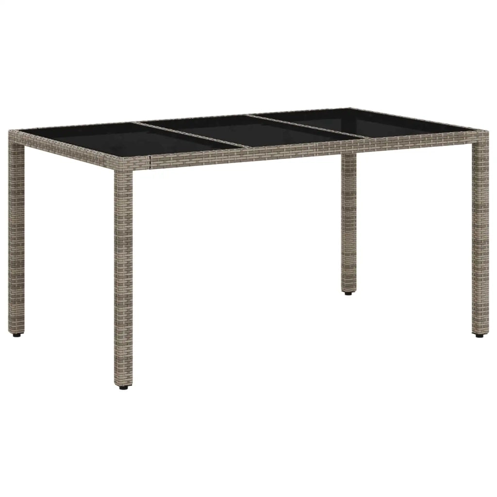 Set da pranzo per esterni 5 pz Grigio chiaro e grigio scuro 3422322