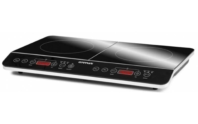 G3 Ferrari G10047 Hi-Tech Chef Piastra Fornello a Induzione Doppio Timer 180 minuti Potenza 3500 Watt Display digitale Temperatura regolabile 60 cm