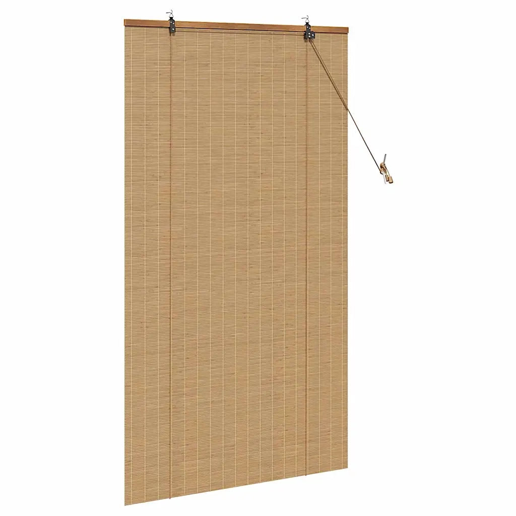 Tenda a rullo con tende Marrone 80 x 160 cm Bambù 42006848